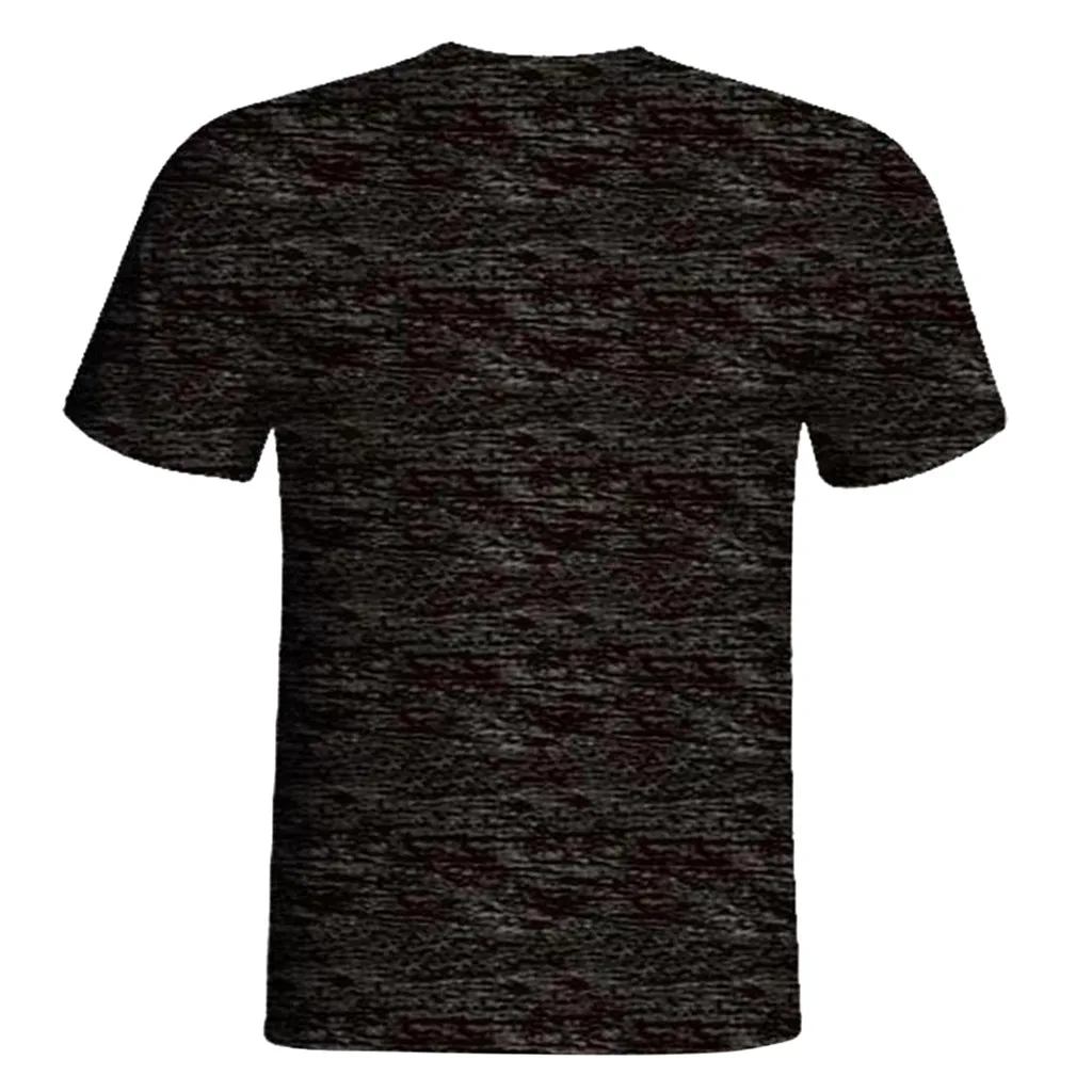 Short sleeve Men's Funny 3D Muscle Printing Fitness Elastic Sleeve T-shirt Top Drop Shipping Blouse Sprinting | Мужская одежда