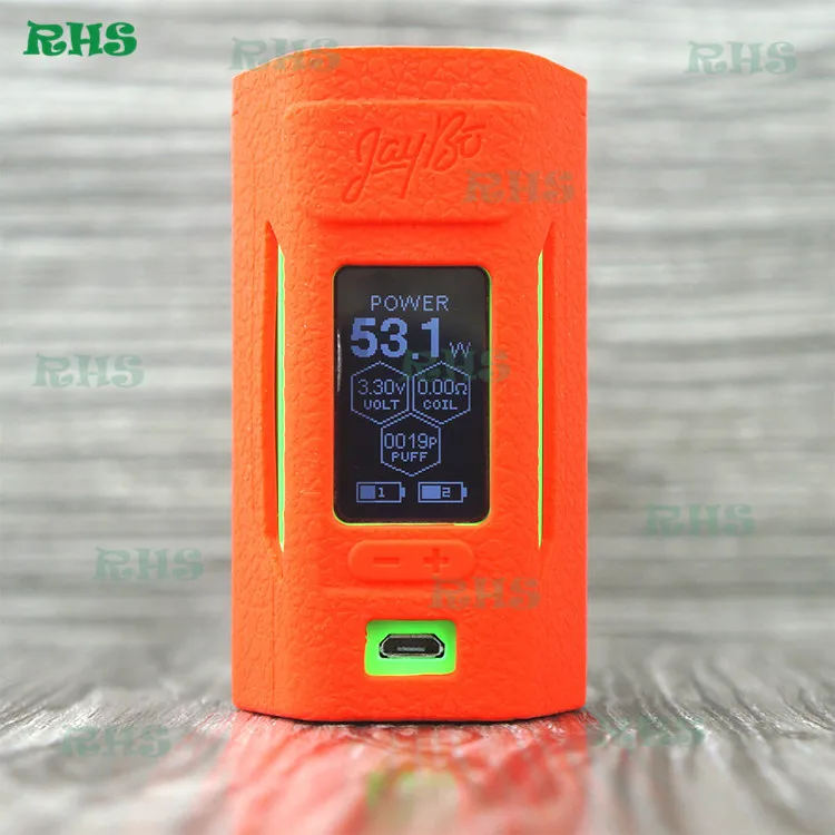 5 шт./лот новинка вейп и высококачественный силиконовый чехол для WISMEC Reuleaux RX2 20700