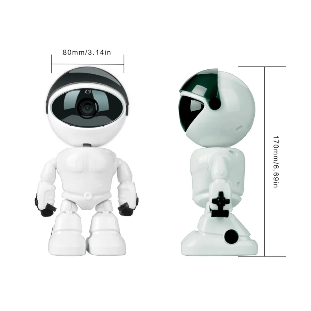 Охранных Камера HD 1080 P Беспроводной WI FI s Робот для Видеоняни и радионяни 2.0MP