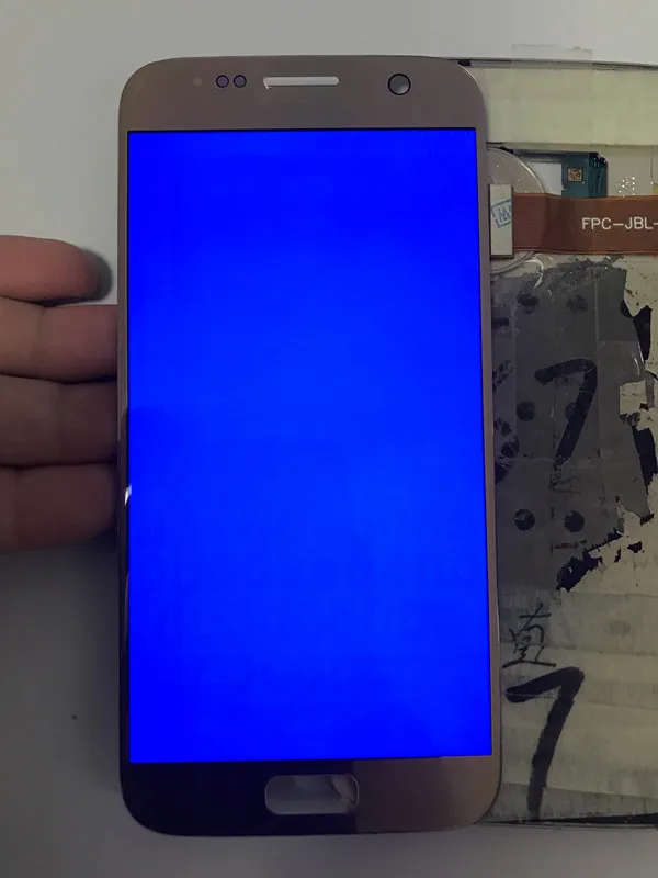 Оригинальный ЖК дисплей Burn in shadow для SAMSUNG GALAXY S7 G930F G930A сменный сенсорный экран с