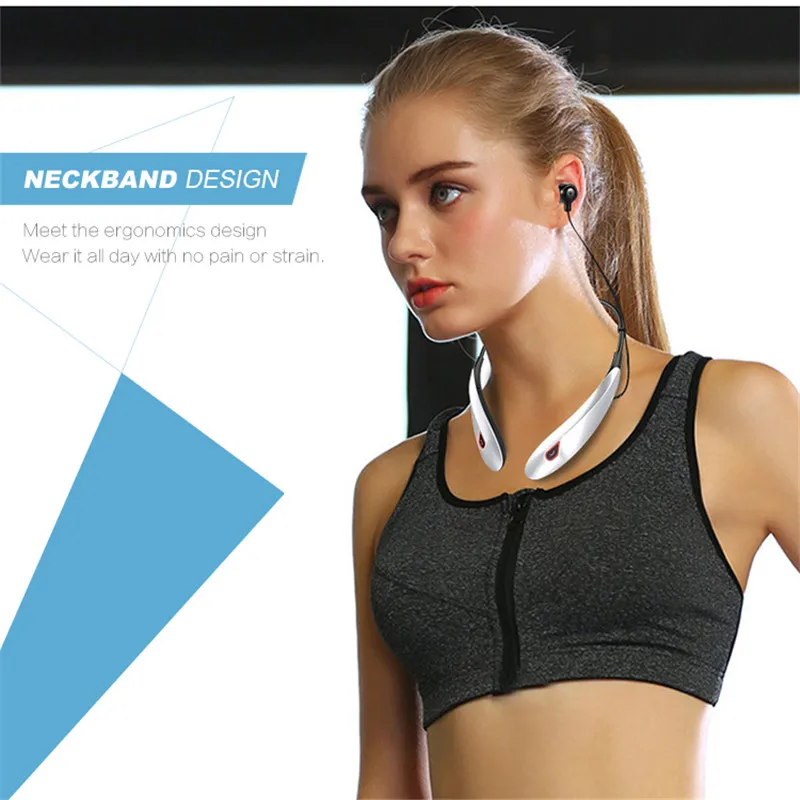 HUINIU Y98 Wireless Stereo Bluetooth Headset Music Headphone Sport Earphone Handsfree In Ear Earbuds MP3 Media Play | Электроника