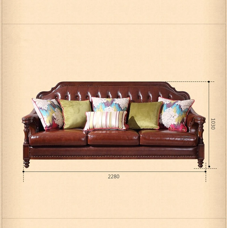 Диван-кровать divano futon из натуральной кожи секционная деревянная мебель комплект