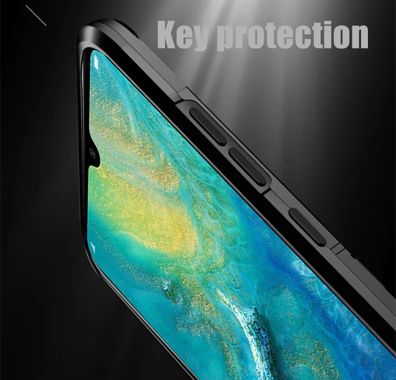 KEYSION чехол для телефона для huawei mate 20 Pro P30 Lite P20 Гибридный Жесткий ПК ТПУ Силиконовый противоударный чехол для Y6 Y7 Y9 P Smart