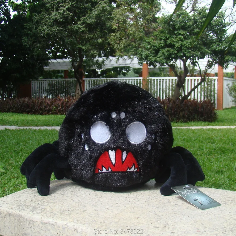 Juguete de peluche de Anime, mu&ntilde;eco de peluche de animales, Ara&ntilde;a, sombra, Reina, Webber-1