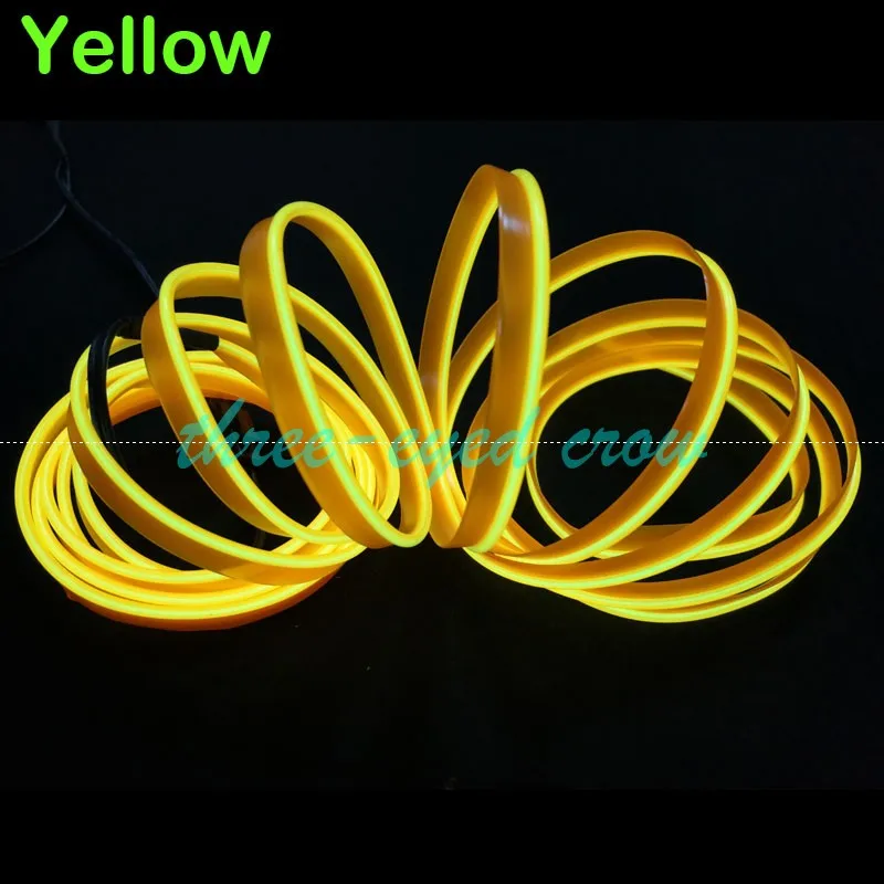 3 м 9 футов 8 мм неоновая световая декоративная лампа для автомобиля Неоновая