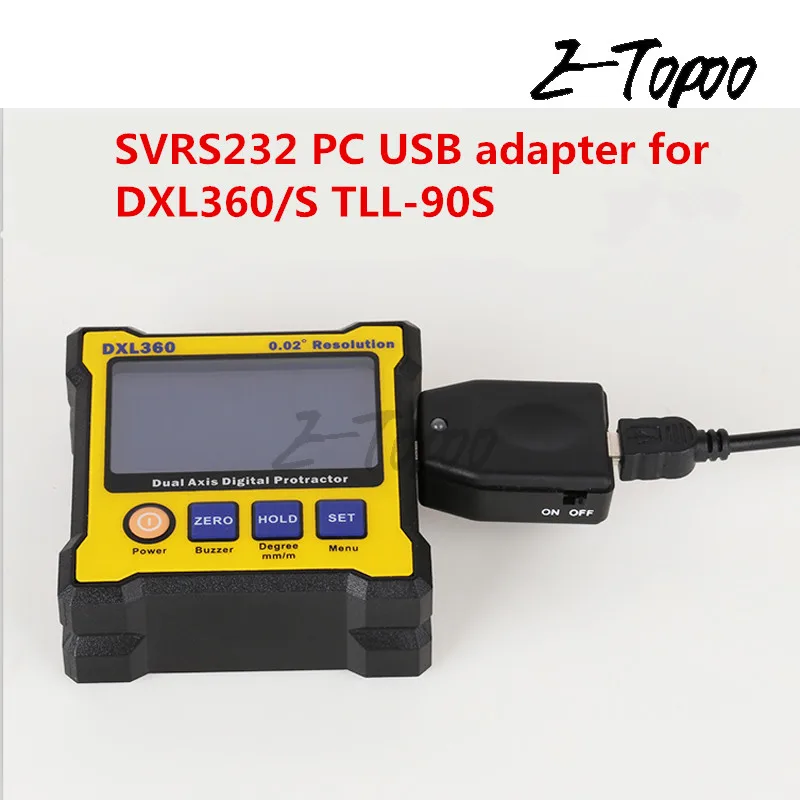 SVRS232 ПК USB адаптер SV-BT ПК bluetooth адаптер для DXL360/S TLL-90S транспортир
