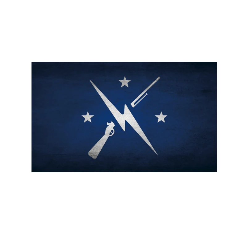 Fallout Commonwealth Minutemen флаг 3*5 футов 90*150 см 100 d Летающий полиэстер|Флаги баннеры и
