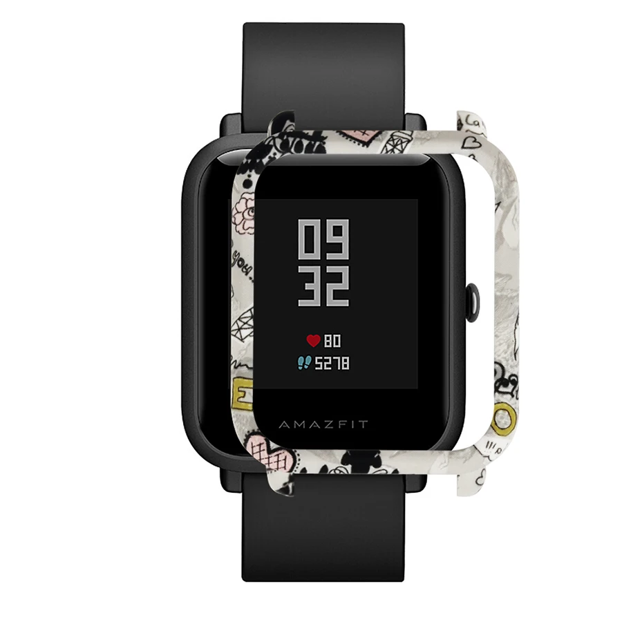 Цветная Рамка PC защитный чехол для Xiaomi Amazfit Bip BIT Lite Youth Smart Watch