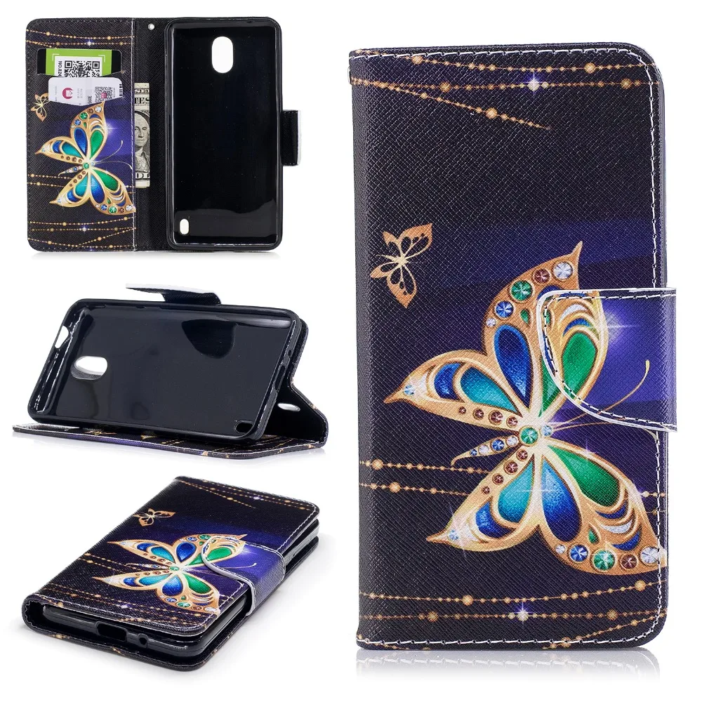 Чехол кошелек для fundas Nokia 2 Nokia2 чехол coque 5 &quot+ держатель карт| |
