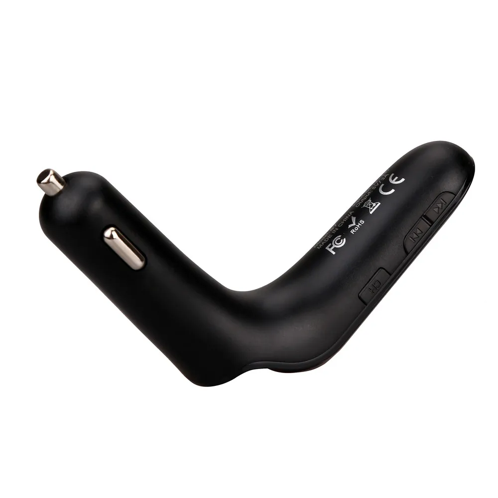 2019 Новый ЖК Bluetooth Handfree Автомобильный MP3 FM передатчик аудио приемник QC3.0 USB зарядное