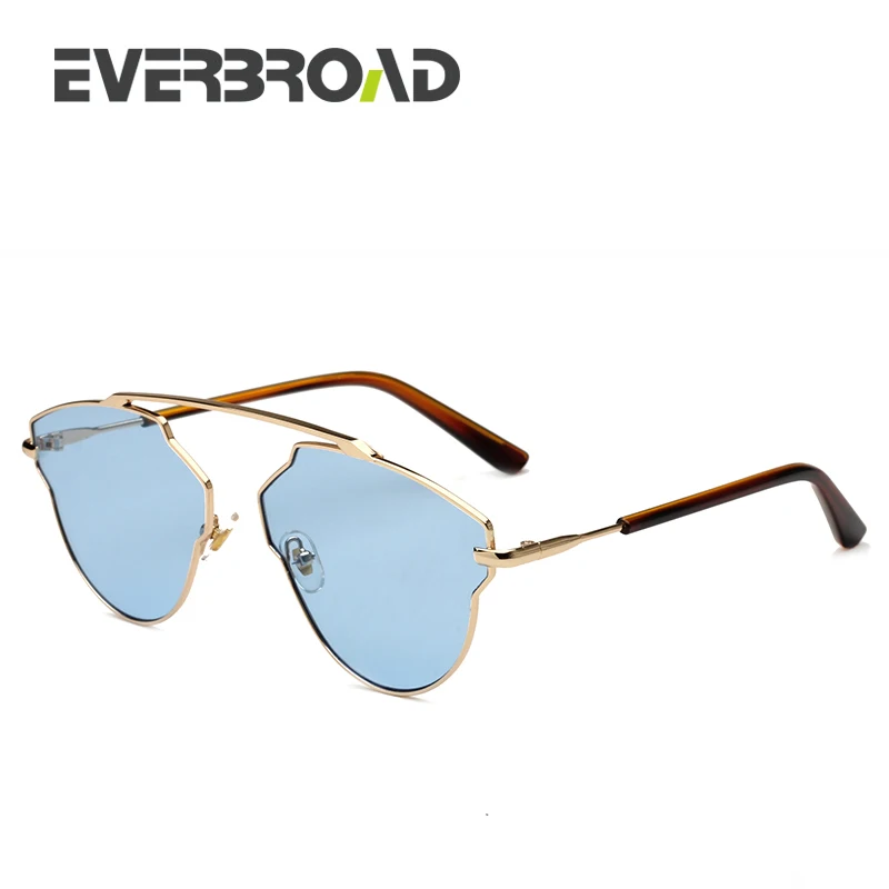 

French Big Brand Irregular Shape Design oculos femininos de sol 2017 Sunglasses For Unisex EV2757