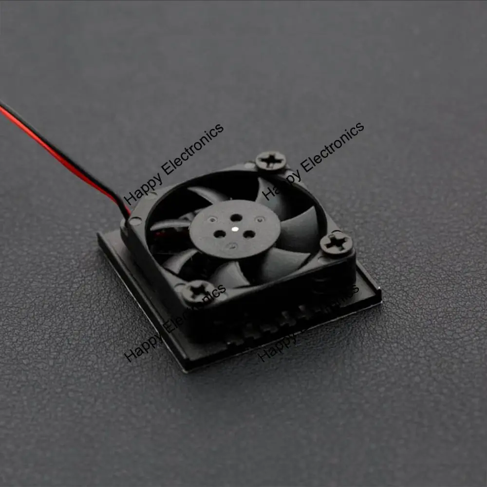 DFRobot Алюминий радиатор охлаждения Вентилятор, 5V 0.14A 7500 об/мин для LattePanda