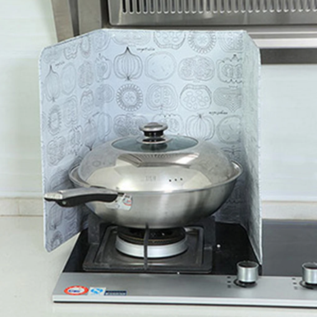Новая кухонная печать, газовая плита, плита, защита диапазона, перегородка, плотина-доска, масляная изоляция, брызги, ожоги, защитная доска, безвредная