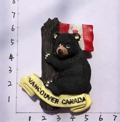 Магниты на холодильник 1 шт. Канада Австралия Греция Португалия Испания