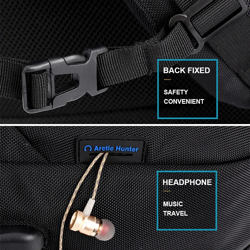 Умный мужской рюкзак сумка с разъемом для наушников usb зарядка мужчин и женщин 15 6