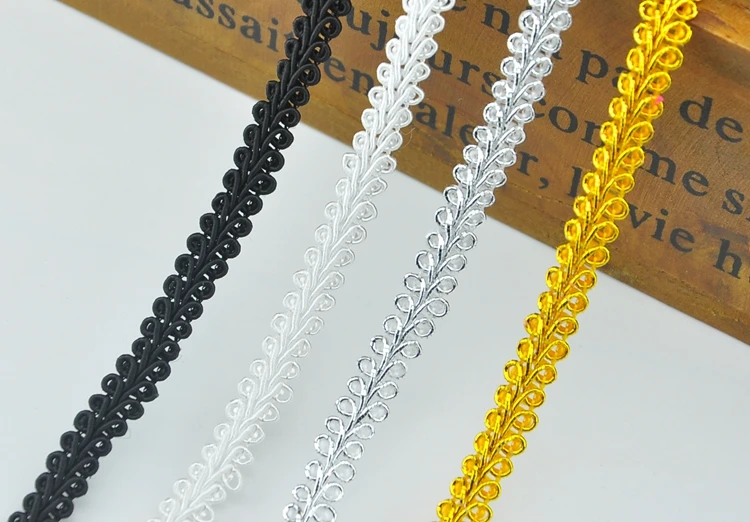 #716 волнистая кружевная тесьма Сейлор зигзаг лента Этническая отделка вышитая