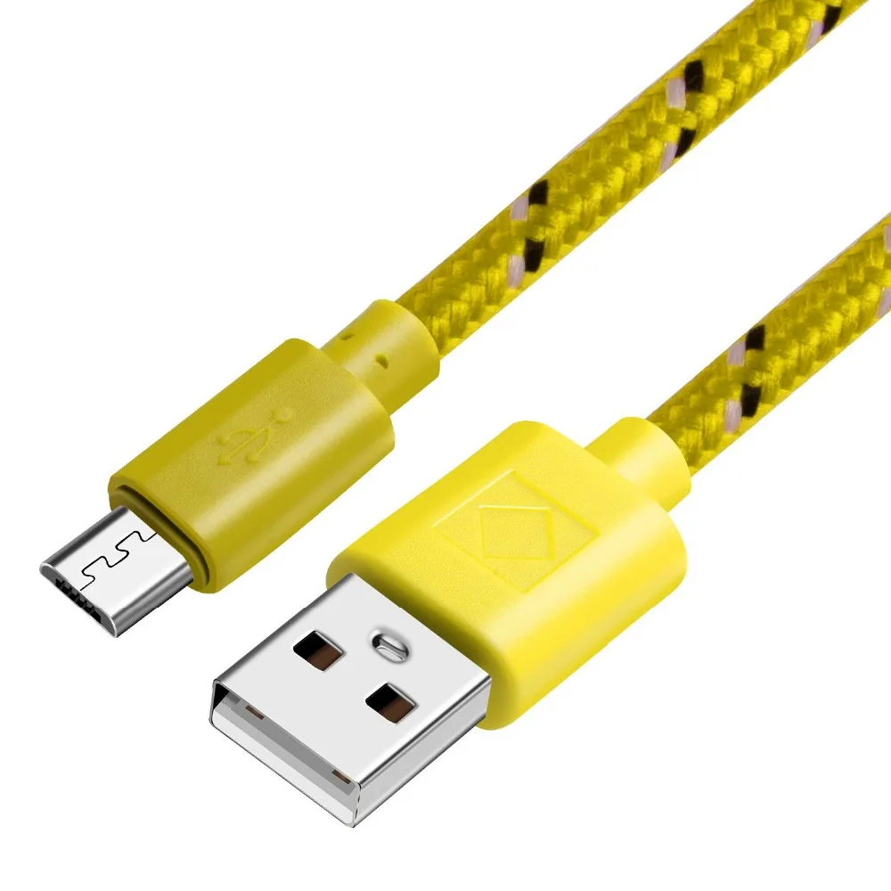 Для iphone X 6 7 кабель для зарядки данных Micro USB 1 M/2 M/3 M нейлоновая оплетка 2.1A кабель для быстрой зарядки для samsung huawei Xiaomi Android Phone