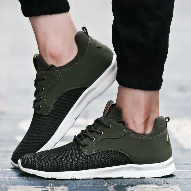 Теннисные туфли мужские Высокое качество легкие без каблуков спортивная обувь