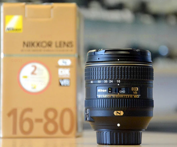 Новый зум объектив Nikon AF S DX Nikkor 16 80 мм f/2 8 4E ED VR|lens nikon d90|nikon wireless flash controllerlens ring |