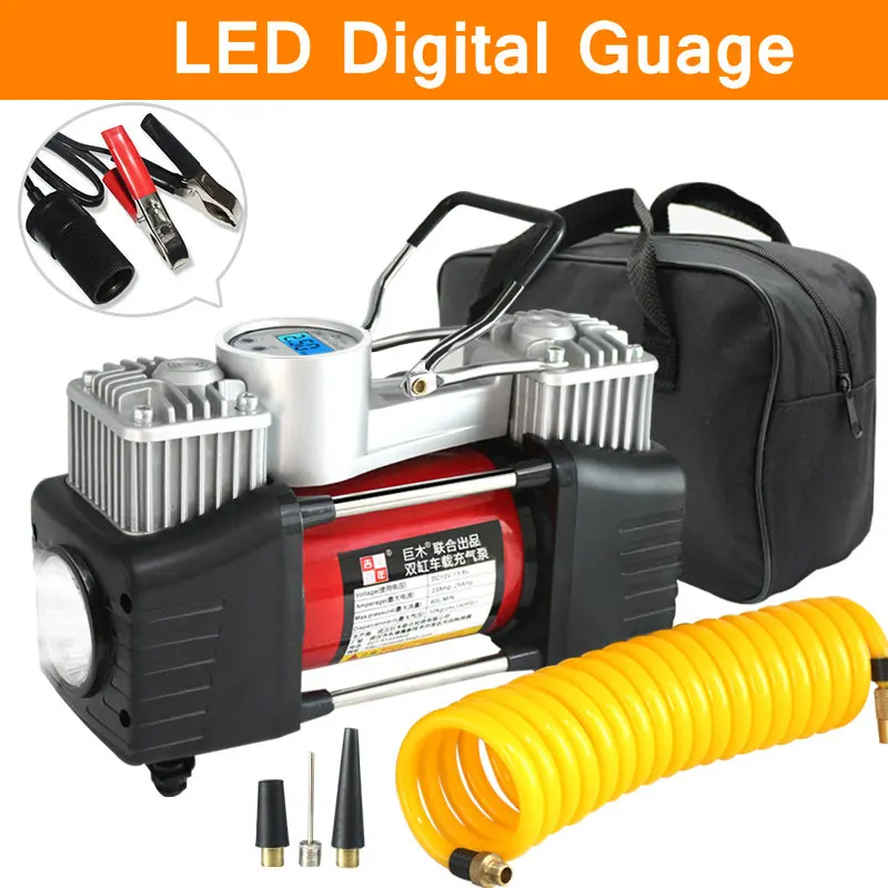 Воздушный насос высокого давления 12 В воздушный компрессор для автомобильных