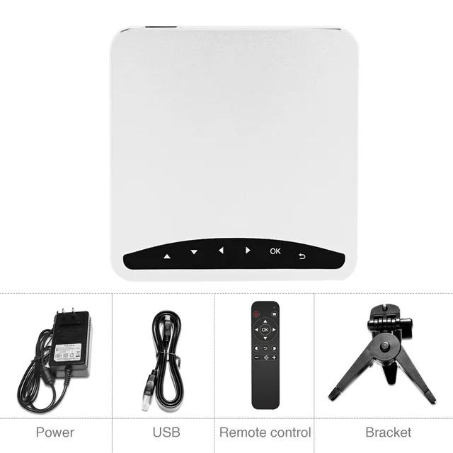 Poner saund DLP100W карман проектор HD DLP 150 ANSI люмен Высокая яркость Micro беспроводной