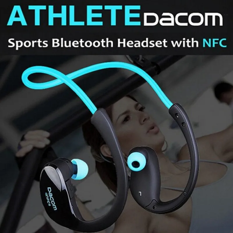 Dacom Athlete NFC Беспроводные с заушными крючками Спортивные Bluetooth 4 1 наушники защитой