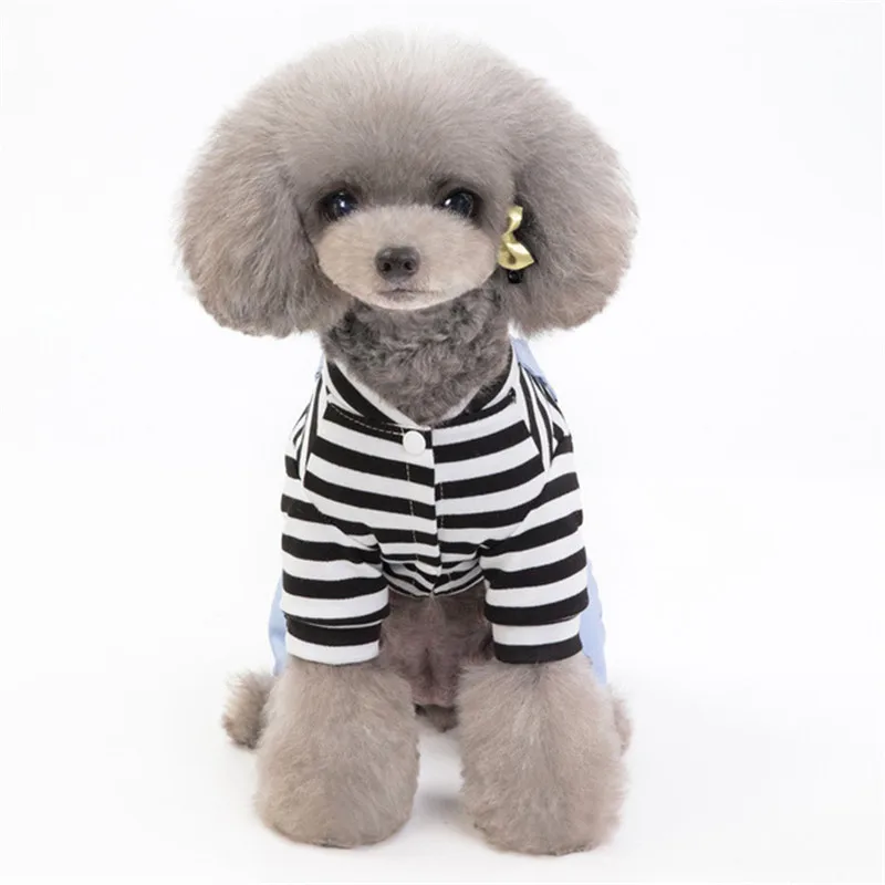 Пижама в виде милой собаки на бретельках комбинезон для йорков Chiwawa собак пижама