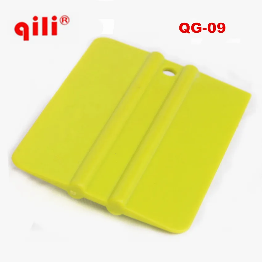 Qili QG 09 зеленый Мини Жесткий скребок для карт инструмент оттенка окон виниловый