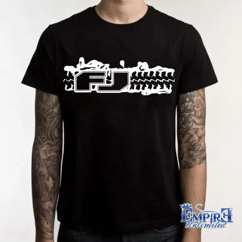 

Футболка Fj Cruiser, четырехколесная футболка с грязевым или закрытым верхом, красивая летняя модная хипстерская футболка для подростков с коротким рукавом и круглым вырезом