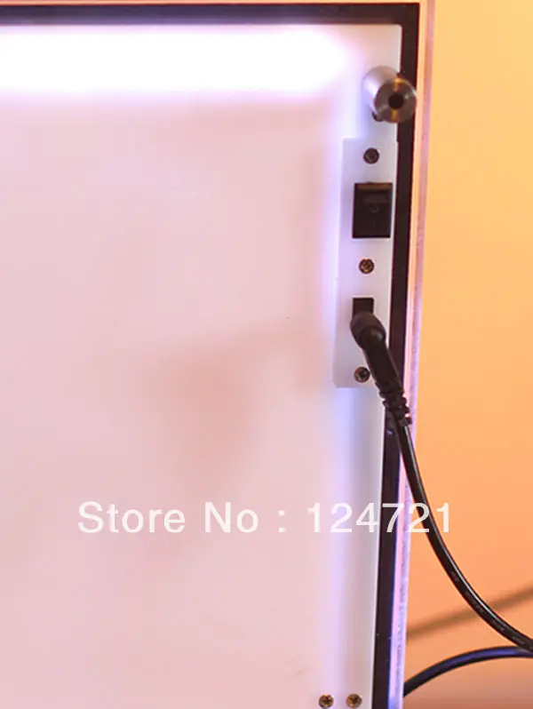 A3 светодиодная световая коробка для ресторанов меню доски/рекламная знак