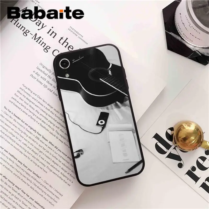 Babaite гитара amp шаблон ТПУ мягкий телефон аксессуары чехол для iPhone 8 7 6 6S Plus X XS MAX 5 5S SE XR Fundas Capa - Цвет: A5