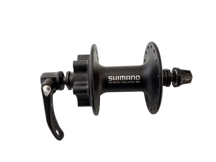 SHIMANO DEORE M525 32-отверстие quick release колеса велосипеда из алюминиевого сплава части велосипеда велосипедный дисковый тормоз подшипник 1 пара 6 винтов