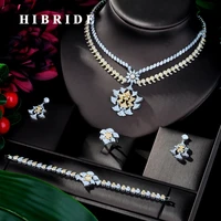 hibride charm dubai jewelry sets nigerian wedding african beads crystal bridal jewellery set ethiopian jewelry parure 4pcs n 136