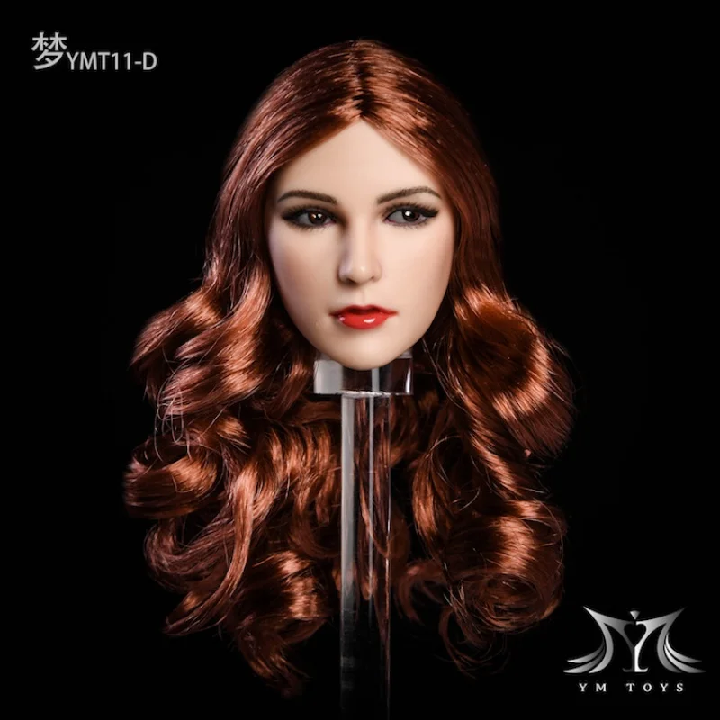 

4 Styles YMT011 Dream 1/6 Female beauty head Carving Sculpt Models for 12''Action Figures bodies