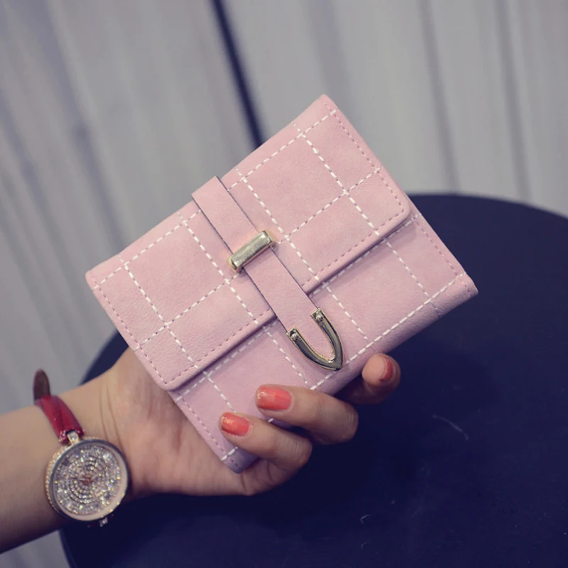 Mlitdis 2017 зима короткая леди прекрасный день Корейский простой кошелек примечание