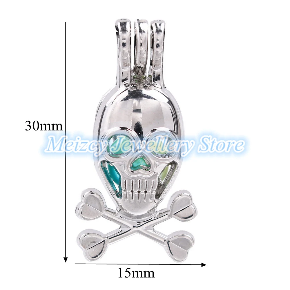 1 шт. голова черепа медведь Роза цветок Дерево лист крест пчела жемчужная Клетка