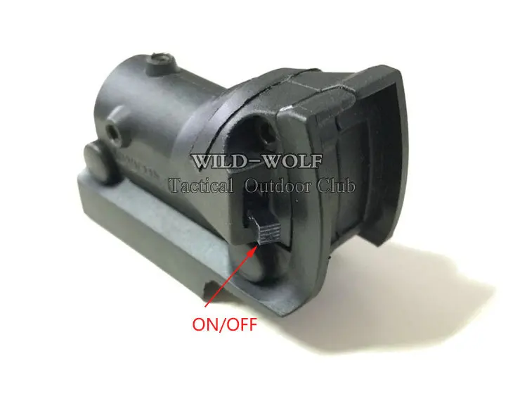 Тактический охотничий лазерный прицел с красной точкой G17 5 МВт для тактического