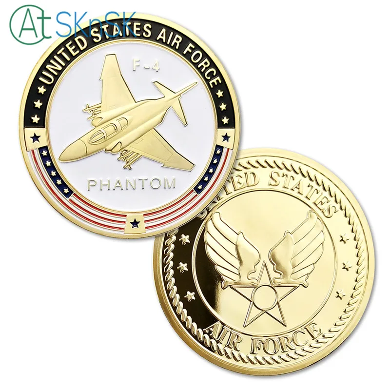 Новинка 1/3/5/10 шт. Соединенные Штаты воздушные силы Challenge монета памятный подарок F