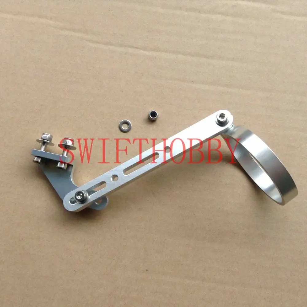 Алюминиевый Регулируемый кронштейн для выхлопной трубы 51 мм RC газовой лодки |