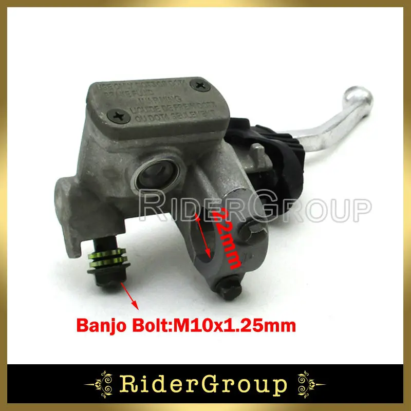 Рычаг главного цилиндра правого ручного тормоза 7/8 дюйма для Honda XR250R XR400R