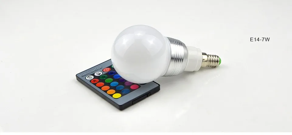 3 Вт 5 Вт 7 Вт 10 Вт RGB декоративный светодиодный ночник E27 E14 GU10 110 В 220 В светодиодный светильник с 24-клавишным пультом дистанционного управления цветной Домашний Светильник ing