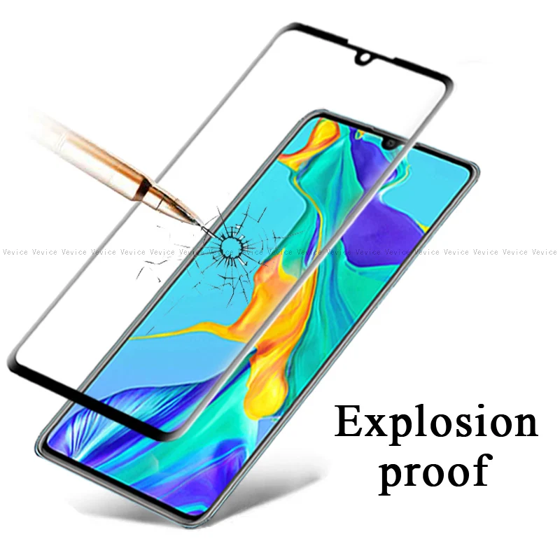 3D полное покрытие закаленное стекло для Huawei P30 Pro P20 Lite P10 Plus Защита экрана P8 P9 2017