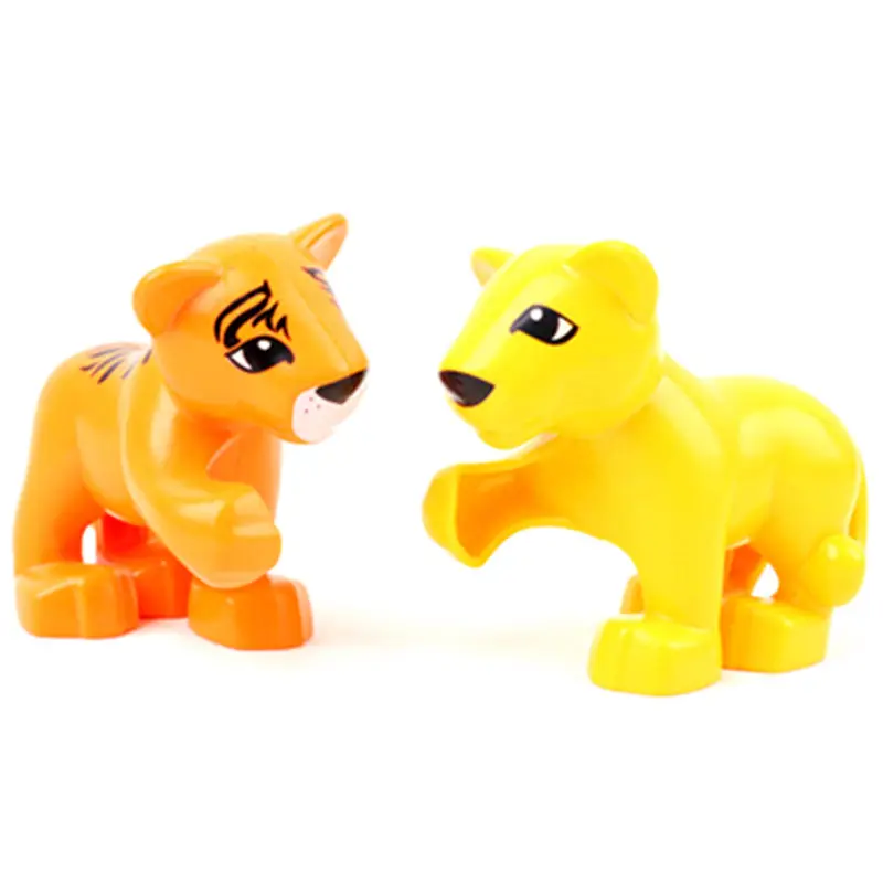 Duplo-diy-42 Крупные частицы Diy строительные блоки Doll домик для животных качели аксессуары совместимы с дублированные игрушки для Дети Детские подарки - Цвет: Duplo-diy-42