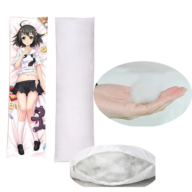 Аниме Dakimakura 150x50 см длинная обнимающая Подушка внутренняя подушка для тела PP Хлопок