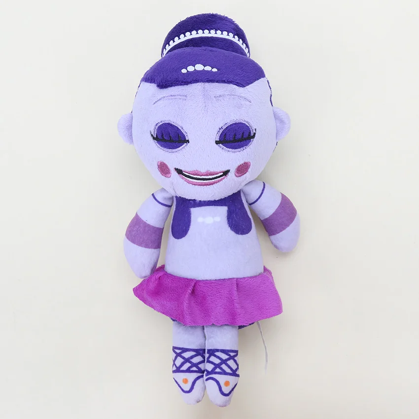 10 ''25 см пять ночей у Фредди 4 FNAF медведь Фредди фазбер плюшевые игрушки кукла пять ночей у Фредди фигурка игрушки - Цвет: Ballora 25cm