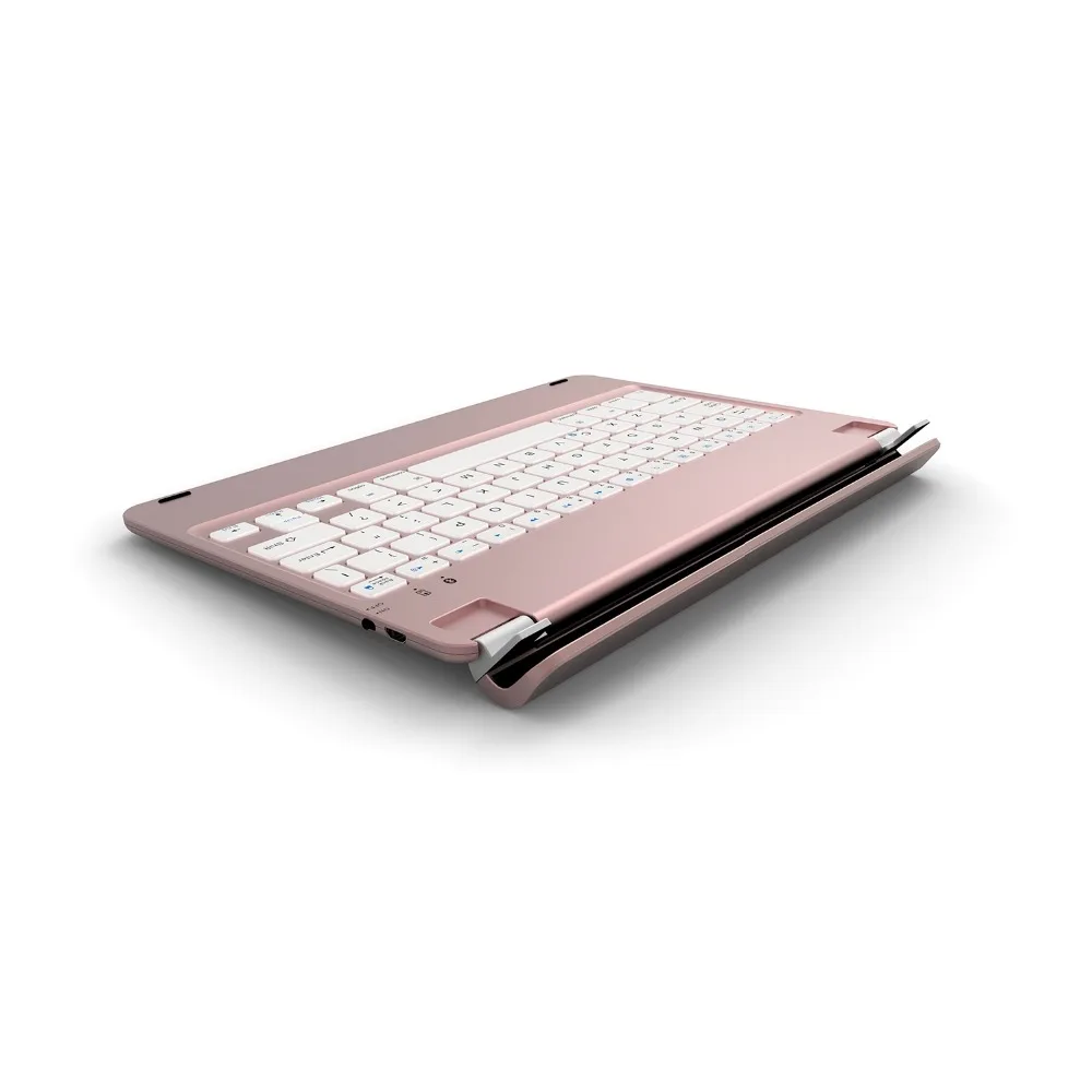 Ультратонкая подставка из алюминиевого сплава с клавиатурой Bluetooth 3 0 для iPad Air 1 2