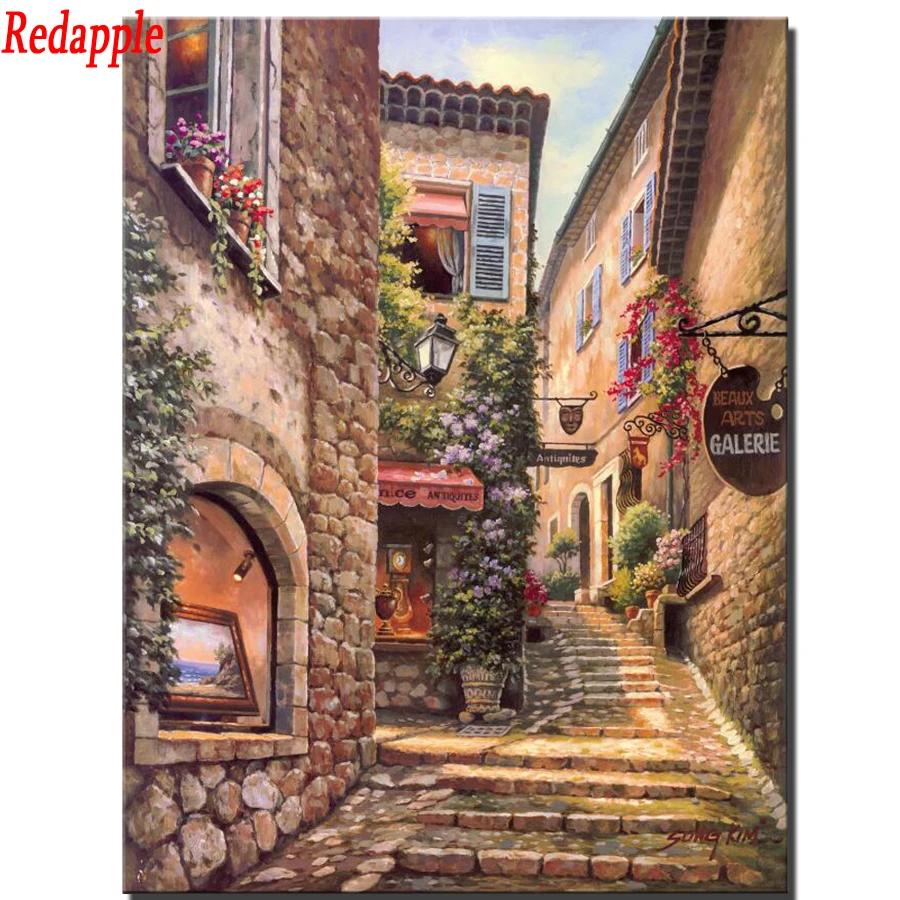 

Classical Venice City Landscape diamond Paintings street Scenery diamond embroidery mosaic cross stitch icon Home Decor Pictures