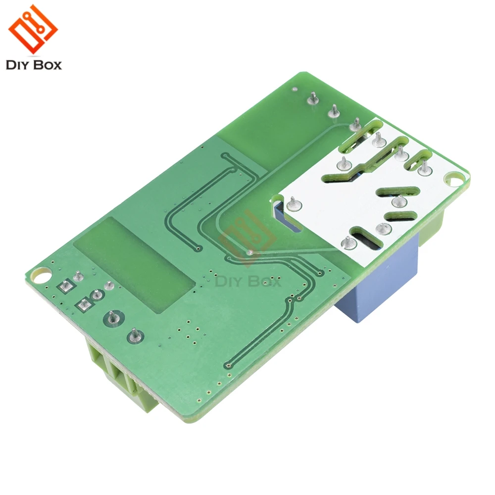 ESP8266 ESP-12F релейный модуль 10A 220 в сетевой релейный wifi модуль вход DC 4 слоя платы ТВ вход автоматическая защита зеленый