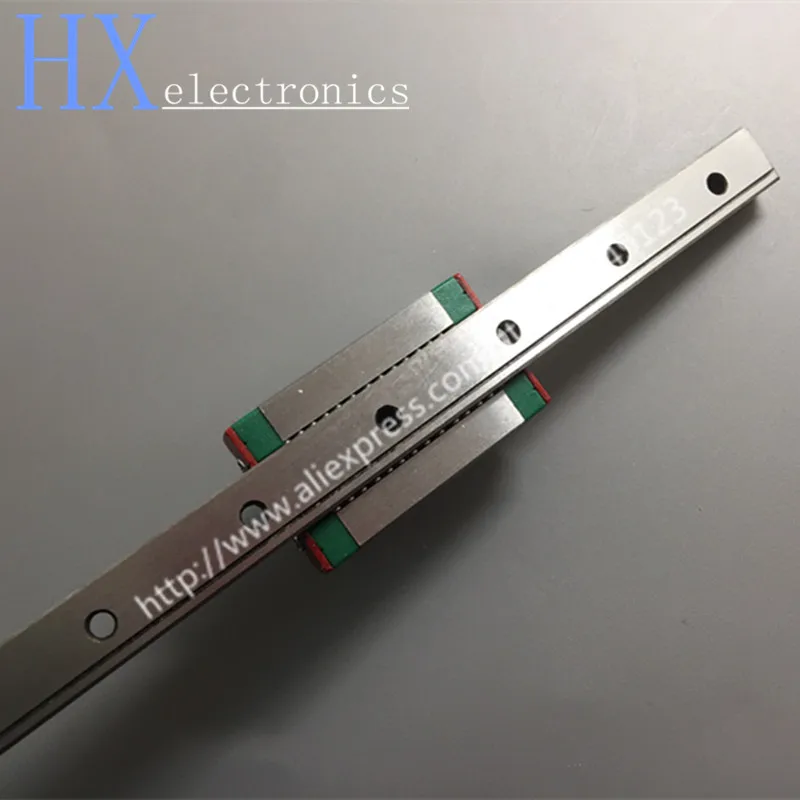 Бесплатная доставка 5 наборов миниатюрных линейных направляющих 400 мм MGN12 + MGN12H |