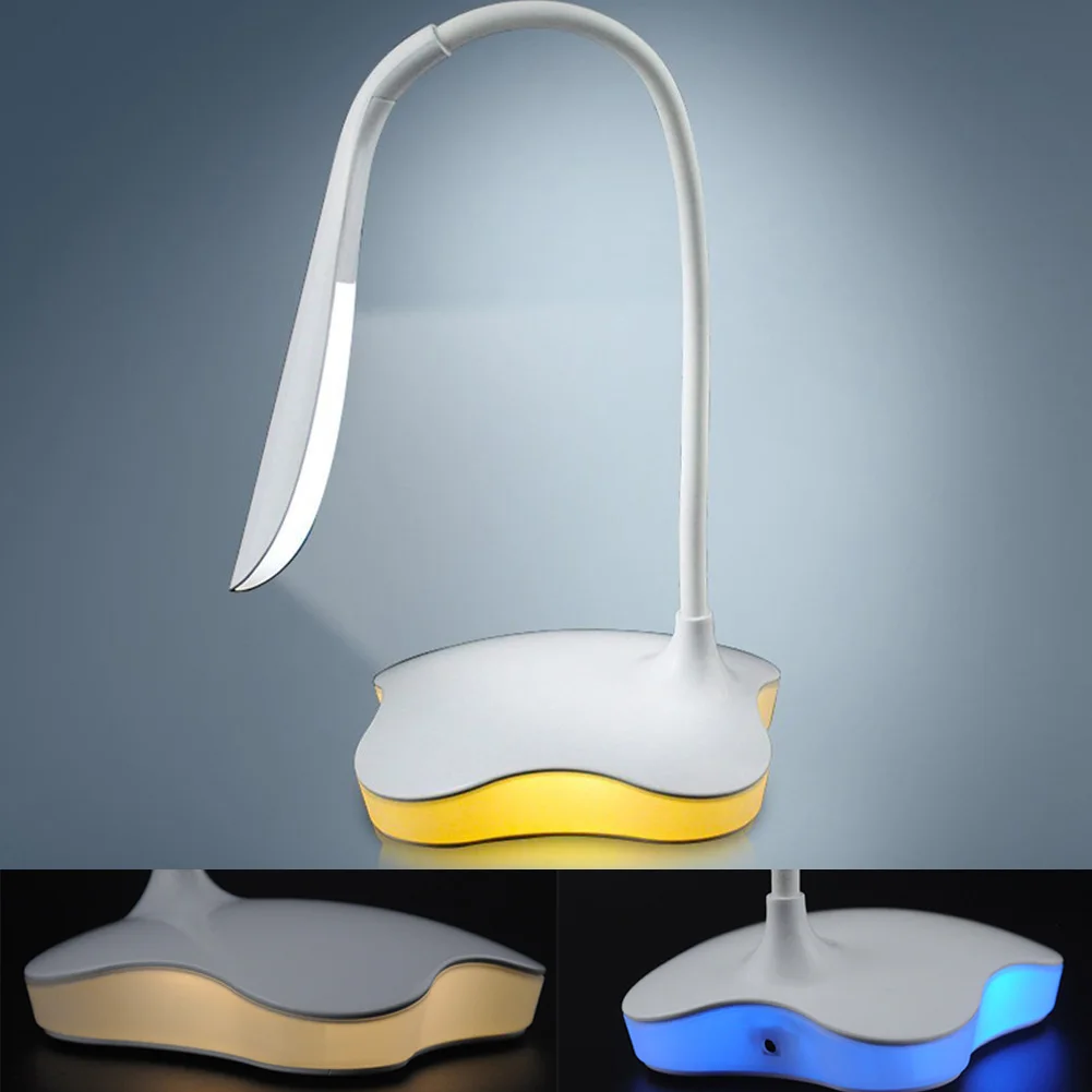 3 уровня Диммируемый Клевер светодиодный датчик настольная лампа Защита глаз